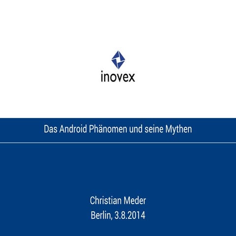 Das Android Phänomen und seine Mythen
