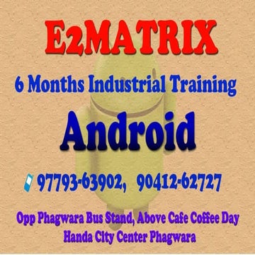 android  project in jalandhar