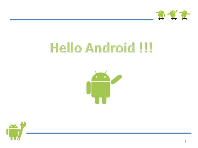 Android activity, service, and broadcast recievers