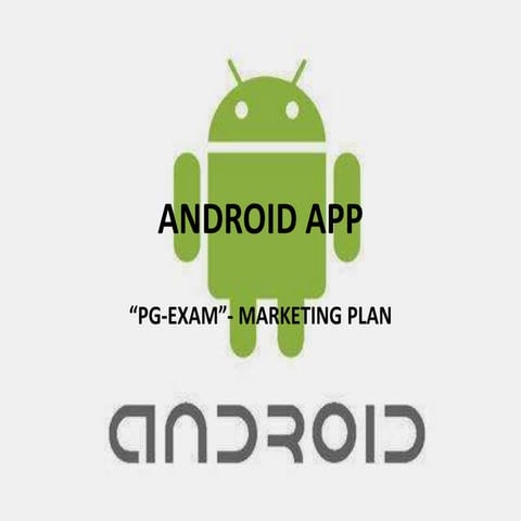 Marketing Plan for Android App