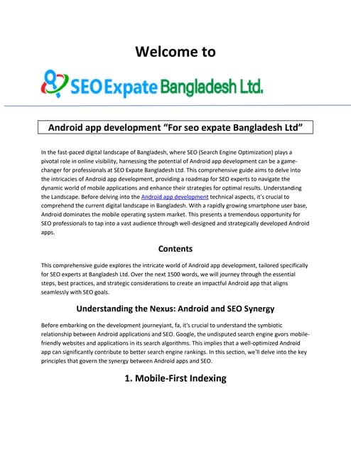 Decoding the App Store Algorithms: Strategies for Successful Mobile App ...