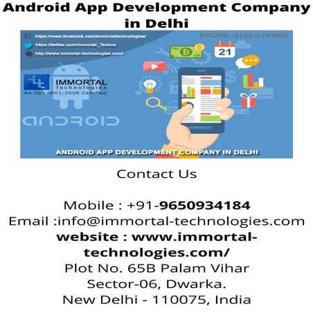 Android app development company in delhi