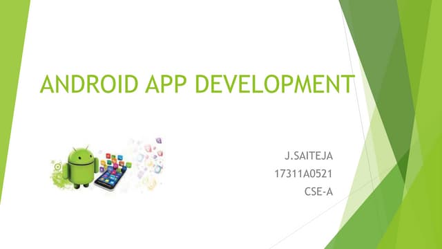 Android app development ppt