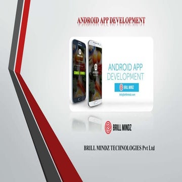 Android application development