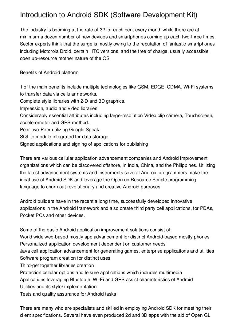 47 Android Software Development Kit Sdk Background