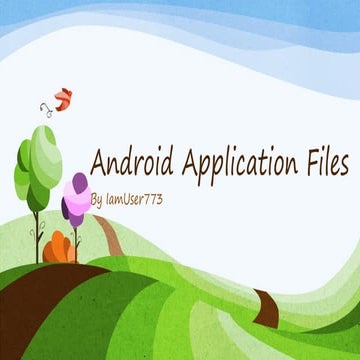 Android application files