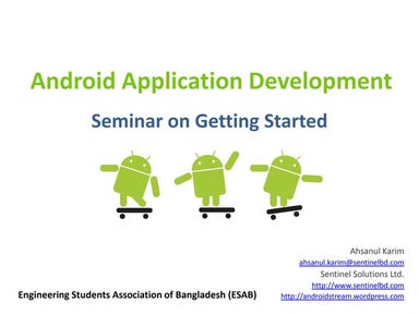 Introduction to Android Development: Before Getting Started
