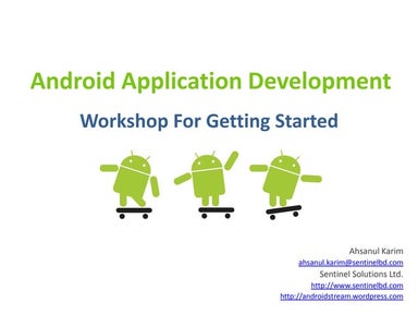Android before getting started