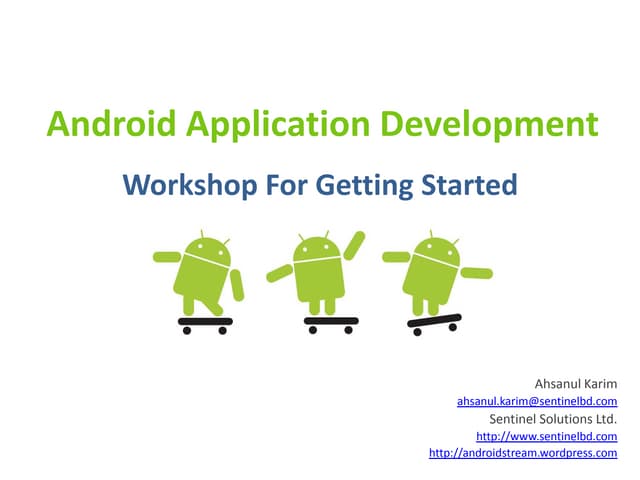Android before getting started