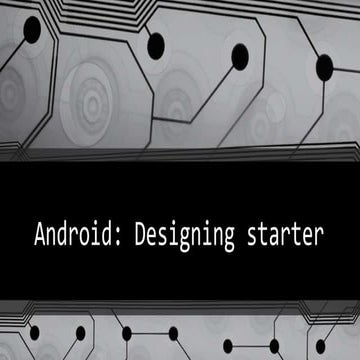 Android bootcamp-day1 | PPT