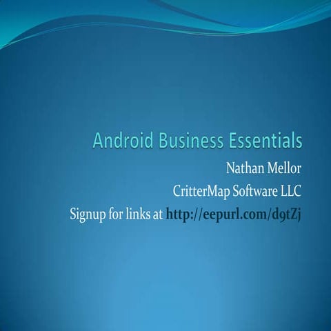 Android Business Essentials