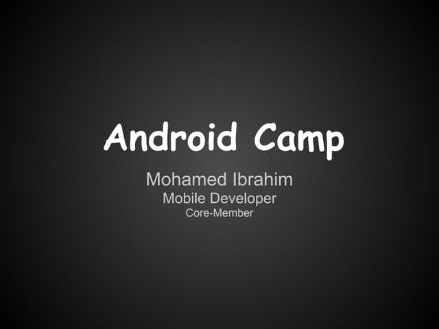 Android Level 2