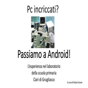 Android su vecchi pc a scuola