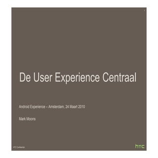 Android Experience Presentation Mm ...