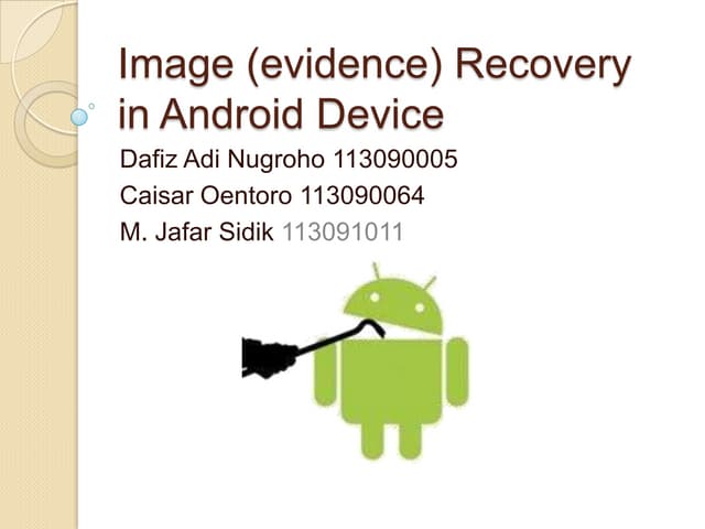 Android forensik 2