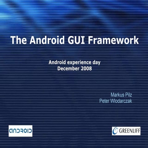 Android gui framework