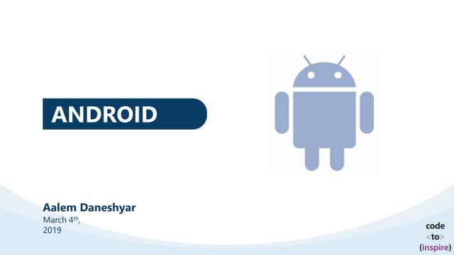 Android introduction