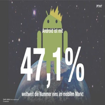 Zahl des Tages: Android ist weltweit die Nummer eins im mobilen Markt