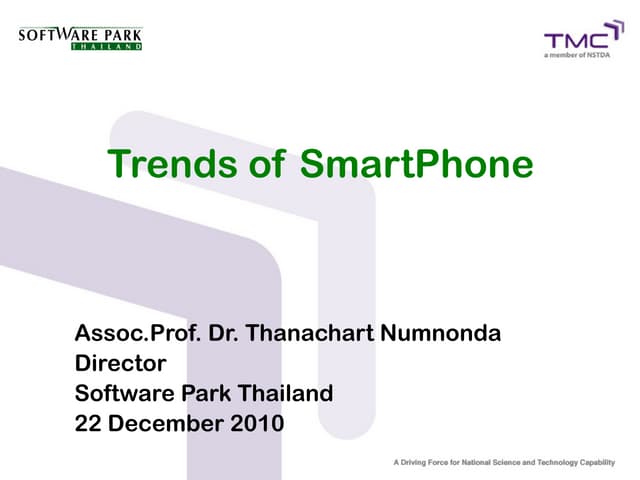 Trends of Smartphone