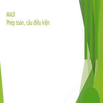android MAUI-3-cùng khám phá nhé các bạn | PPTX