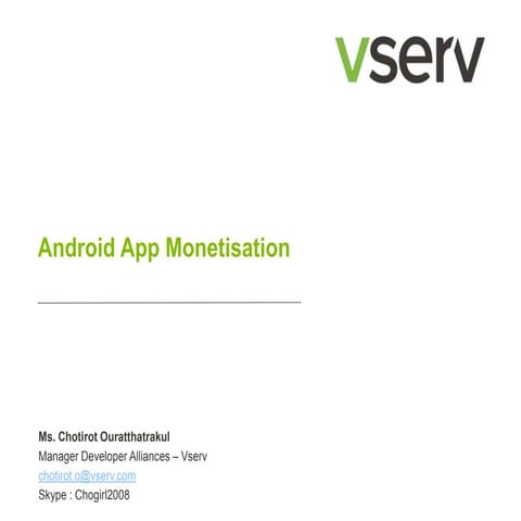 Android App Monetisation