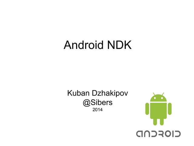 Android ndk