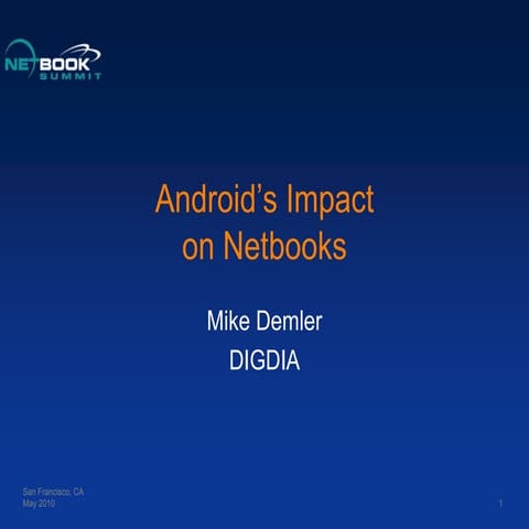 Android in Netbooks