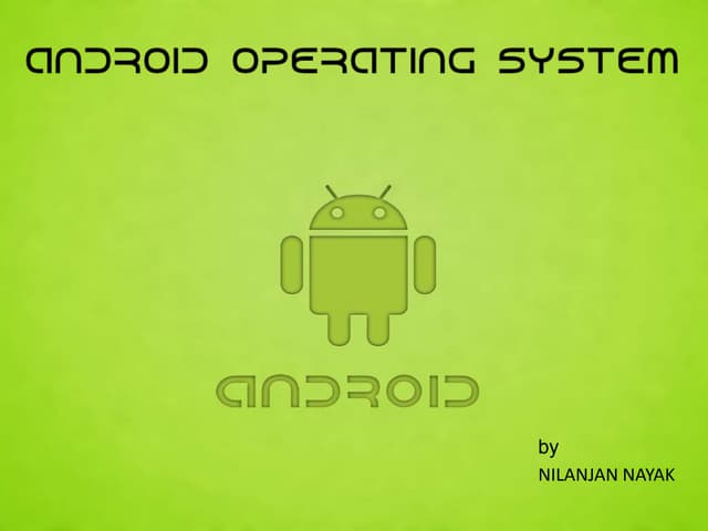 Android operating system | PPT