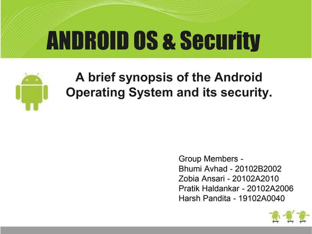 Android  OS & Security.pptx