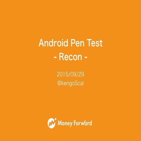 Android Pen Test - Recon -