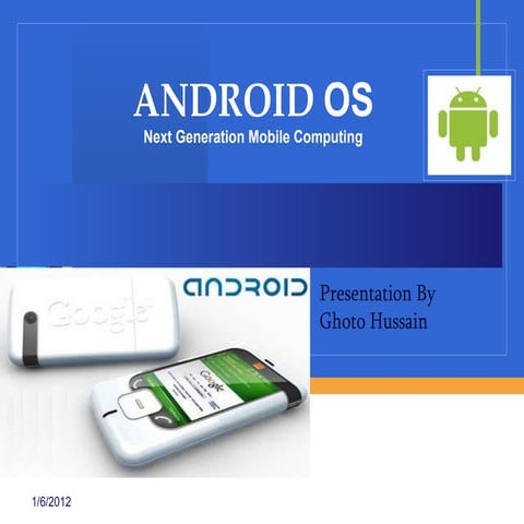 Android presentation | PPT