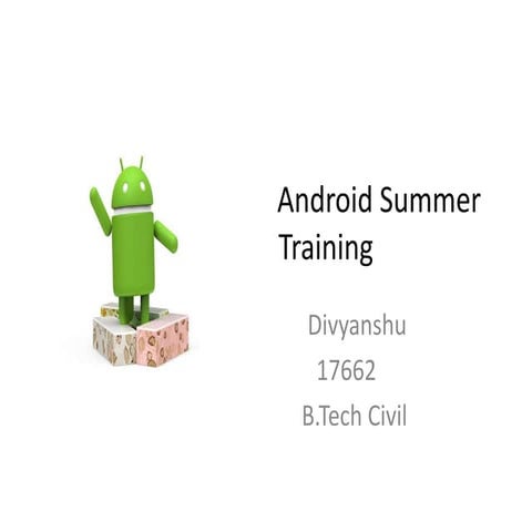 Android orientation | PPTX