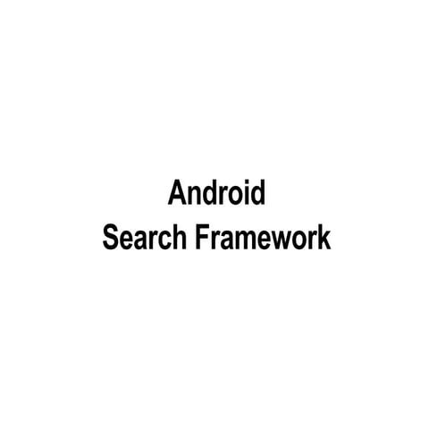 Android search