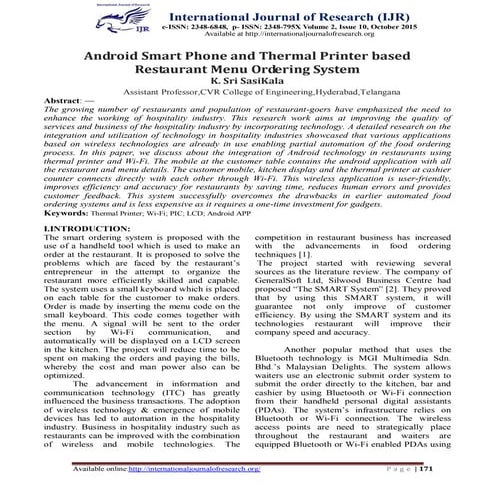 Android smart phone and thermal printer @1000KV Technologies 9030844877