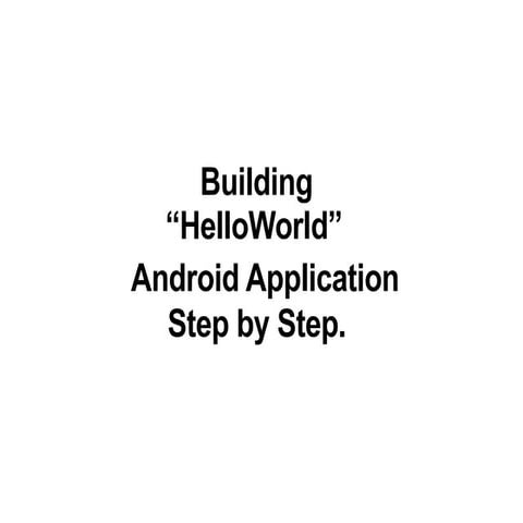 Android stepbystep