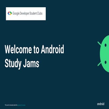 Android study jams 1