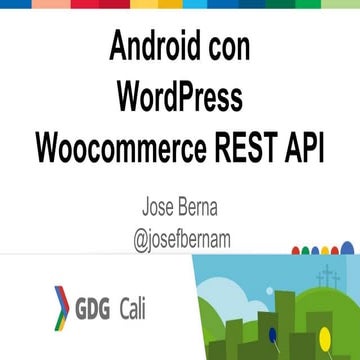 Android word press + woocommerce rest api
