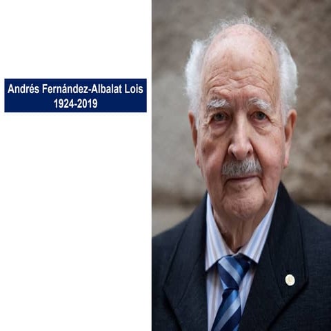 A ARQUITECTURA DE ANDRÉS FERNÁNDEZ-ALBALAT
