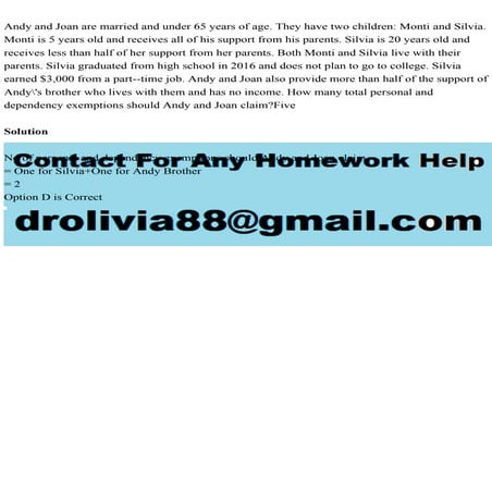 Andy and Joan are married and under 65 years of age. They have two c.pdf