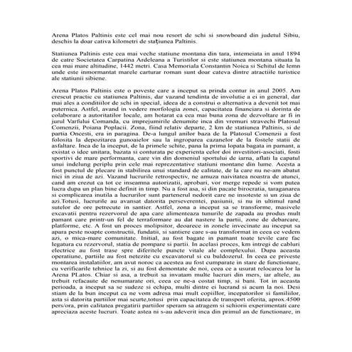 Andy Fazekas speech about Arena Platos