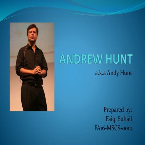 Andrew Hunt