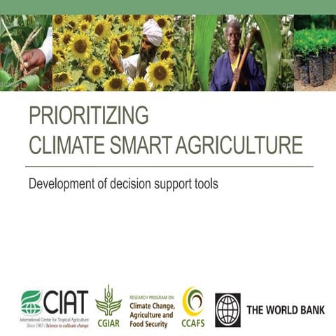 Prioritising Climate Smart Agriculture 