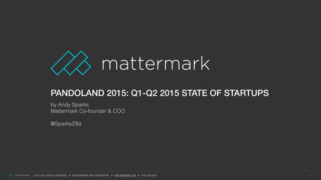 Pandoland 2015: Q1-Q2 State of Star...