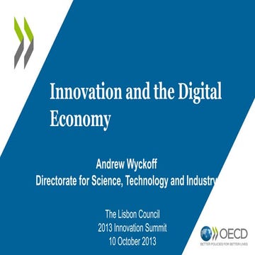 OECD, Supporting Investment in Knowledge Capital, Growth and Innovation, 10 O...
