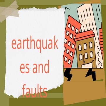 An earthquake can be described as the sudden intense shaking of the ground_20...