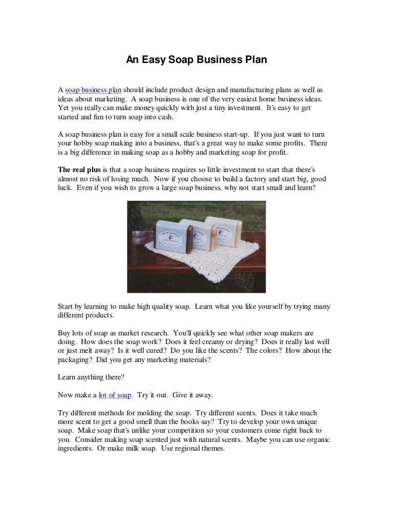 an-easy-soap-business-plan
