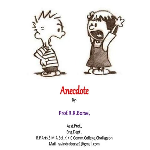 Anecdote   
