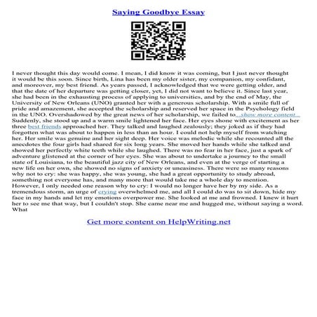 Anecdotes Examples For Essays | PDF