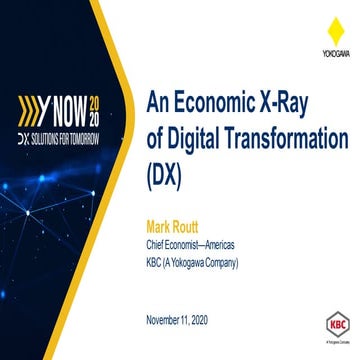 An Economic X-ray of Digital Transformation