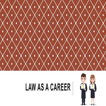 An Educational Presentation on Career for Future LAW AND LIBERAL ARTS